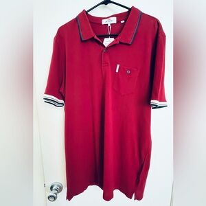 Burgundy Polo Shirt by Ben Sherman
